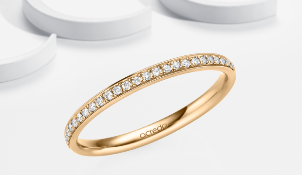 Eternity Rings Rosegold | acredo